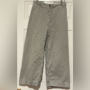Women’s We The Free Wide Leg Cropped Twill Pants Size 29